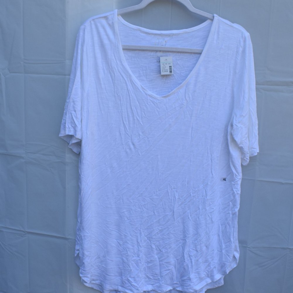 Maurices XL white blouse